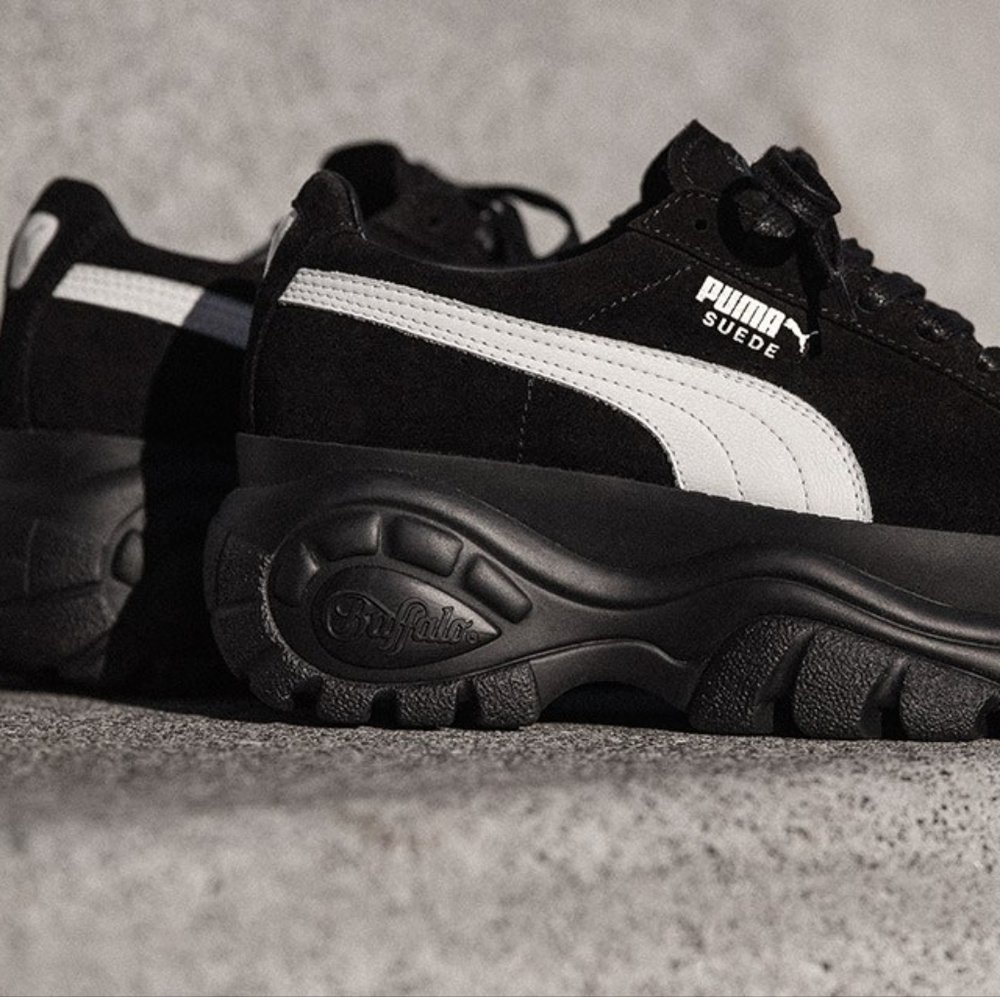 FOUND Puma x Buffalo London chunky platform sneakers - Picture 3 of 4